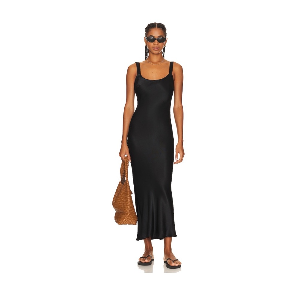 SNDYS silk maxi dress. Never worn.